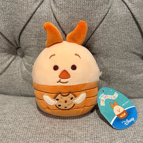Squishmallows Other - NWT! 5” Piglet with cookie Squishmallow  disney squishmallows plush stuffed toys
